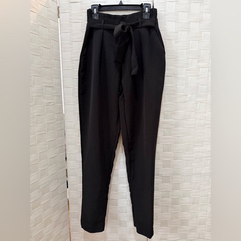 Black High Waisted Dressy Pants